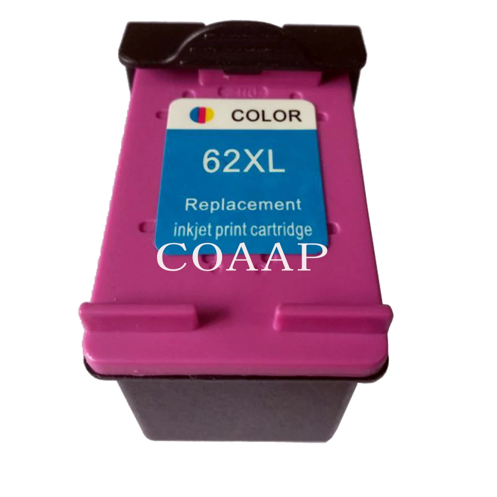 2 заправки чернильные картриджи для HP 63 XL принтера Envy 4520 4512 Officejet 4655 3830 4650 Deskjet 2130 3632