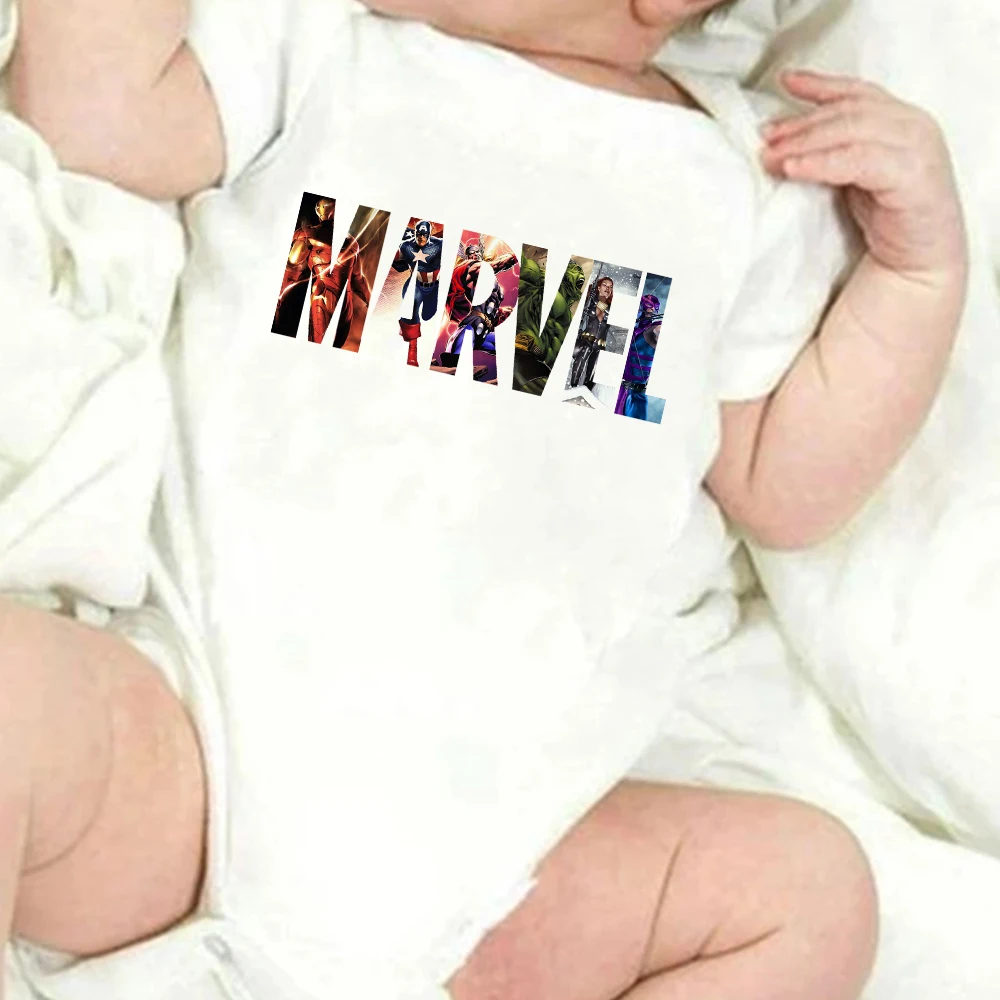 Комбинезон детский для мальчиков и девочек с принтом Железного Человека-паука |