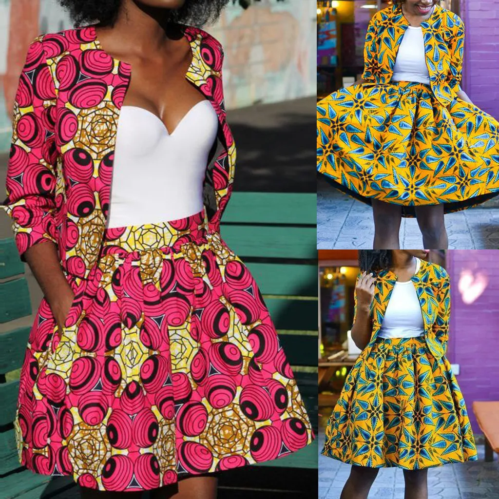 Женские юбки весна сексуальные с цифровым принтом карманами выше колена