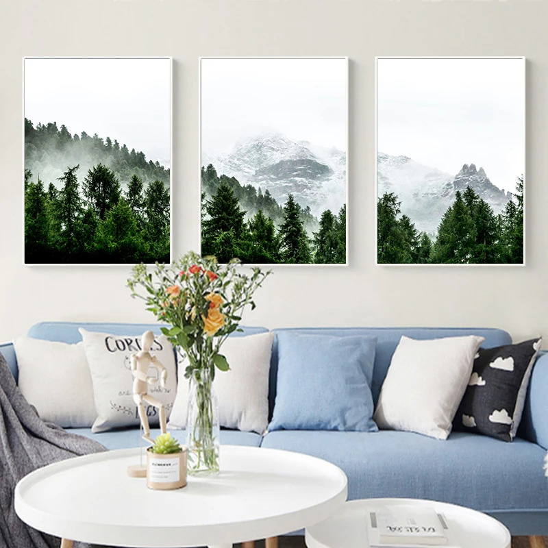 

Настенная Картина на холсте с изображением леса