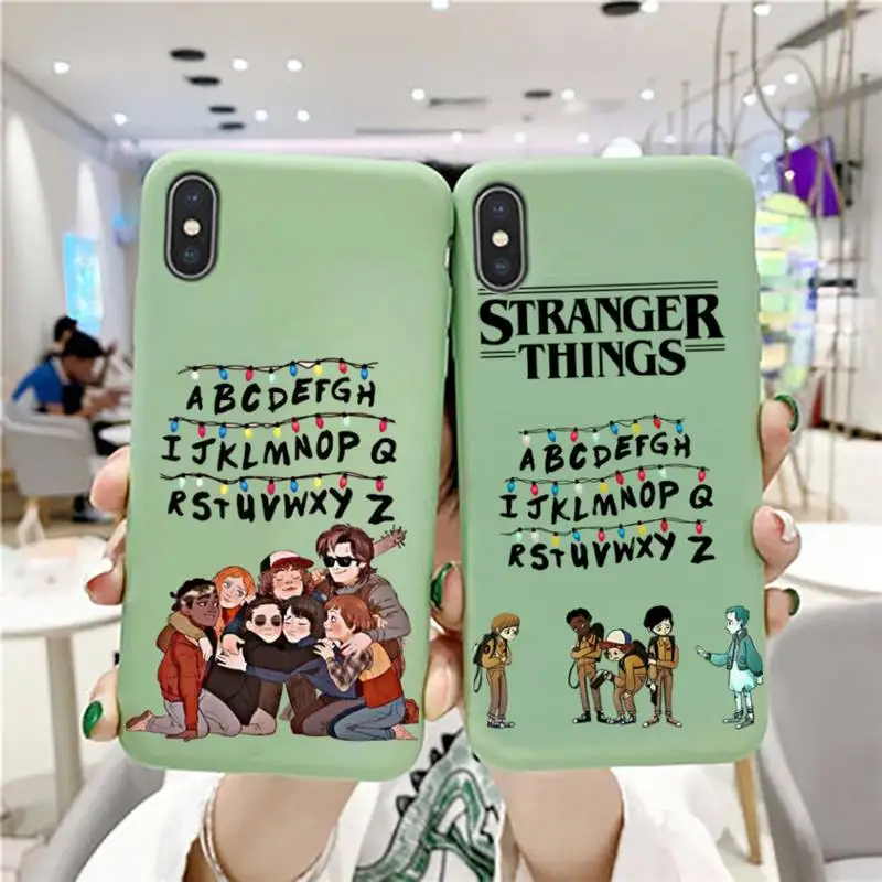 

Babaite Stranger Things Phone Case for iPhone 11 12 13 mini pro XS MAX 8 7 6 6S Plus X 5S SE 2020 XR case