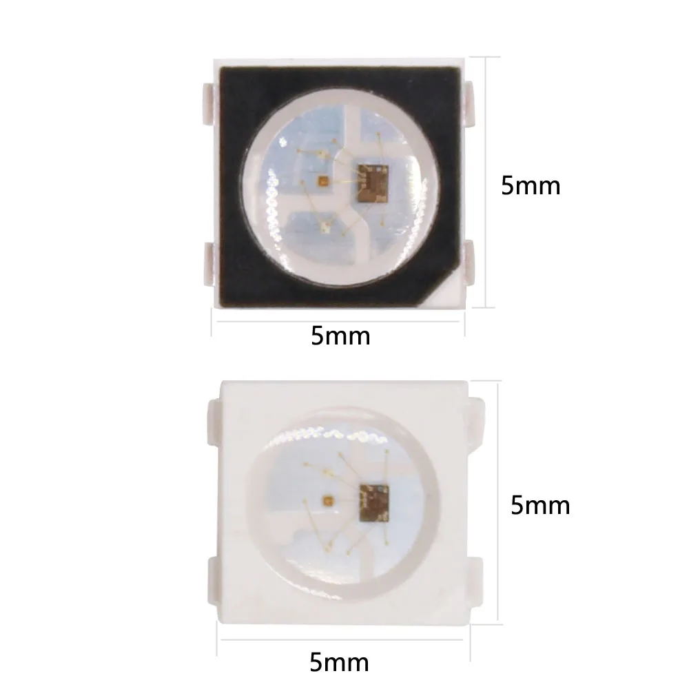 WS2812B RGB светодиодный чип 5050SMD WS2812 индивидуально адресуемый пикселей DC5V
