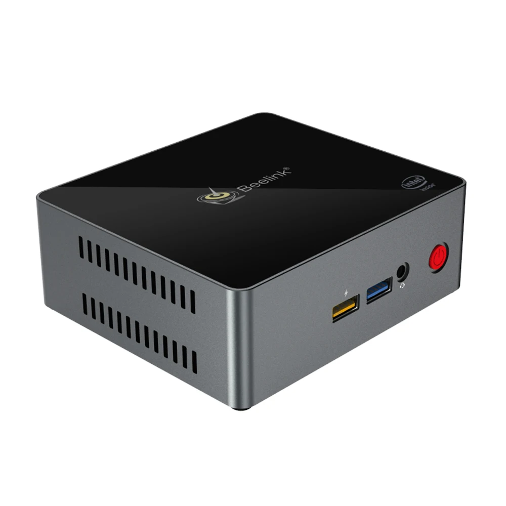 Мини ПК Beelink J34 Intel Apollo Lake Celeron J3455 Windows 10 8 Гб DDR3L 128 ГБ 256 512 SSD мини компьютер с
