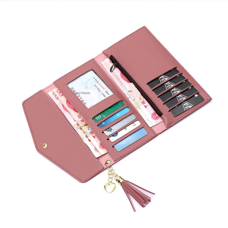 Женские кошельки на молнии из ПУ кожи|Держатели для карт и пропусков| |