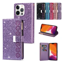 magnetic wallet card slot shockproof case for iphone 13 12 mini 11 pro xs max se 2020 x xr 8 7plus bracket shockproof back cover