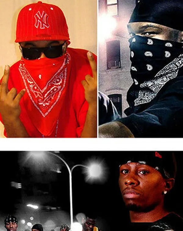 Бандана с принтом для мужчин и женщин Модная хлопковая квадратная повязка на