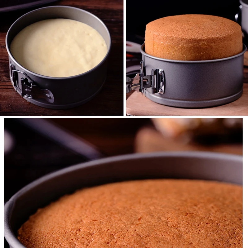 2 шт./компл. 4 дюйма мини формы для тортов набор выпечки из углеродистой стали