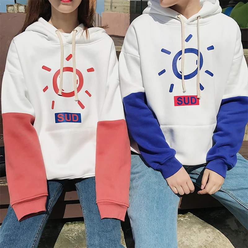 Разборные 2020 новые толстовки большого размера женские с капюшоном теплые