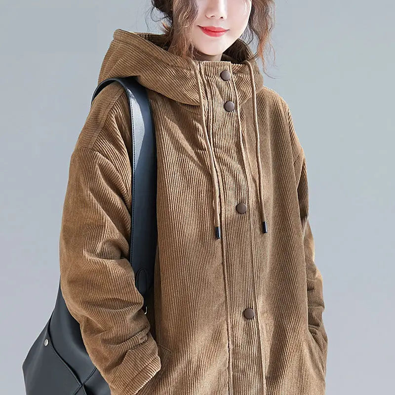 Осенне-зимние пальто из искусственного меха парки повседневные свободные