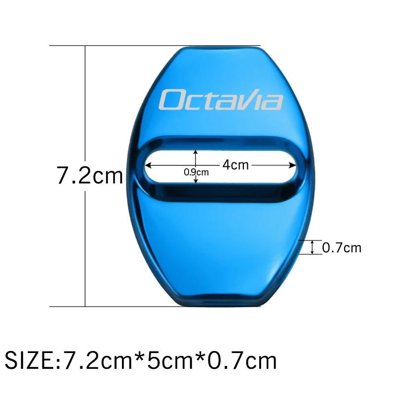 4 шт./компл. женские защитные крышки из нержавеющей стали для Skoda Kodiaq Octavia Yeti Rapid Superb