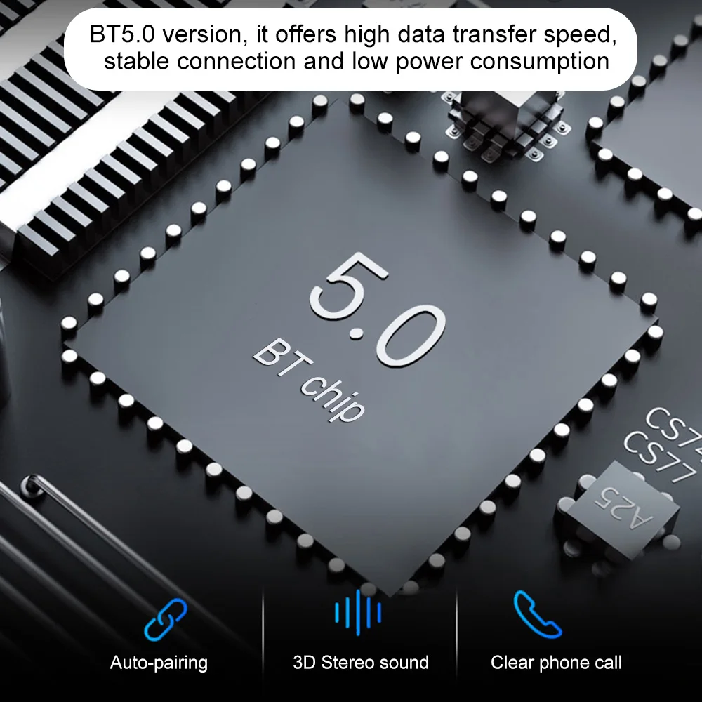 Беспроводные наушники L8 TWS Bluetooth 5 0 с сенсорным управлением шумоподавлением