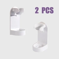 2pc electric toothbrush holder traceless toothbrush stand wall mounted home bathroom rack space