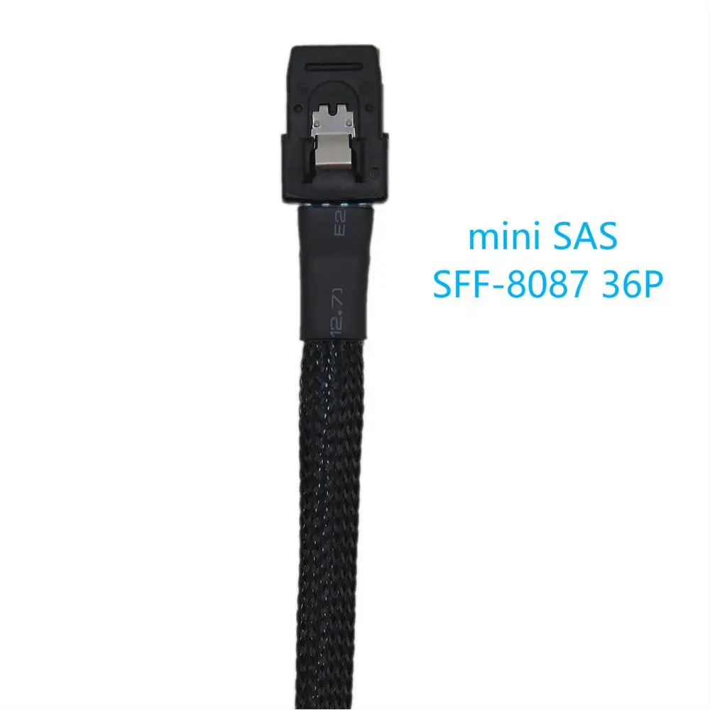 SAS sata USB-кабель с вилкой Mini SFF-8087 36P до 4 угла SATA 7P мужские соединитель кабеля 12 Гбит/с