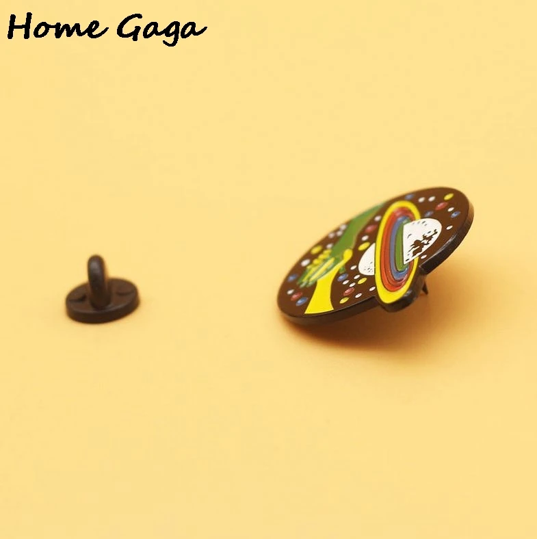 Homegaga Ван Гог и его работы цинковый галстук булавки крутой рюкзак одежда броши для