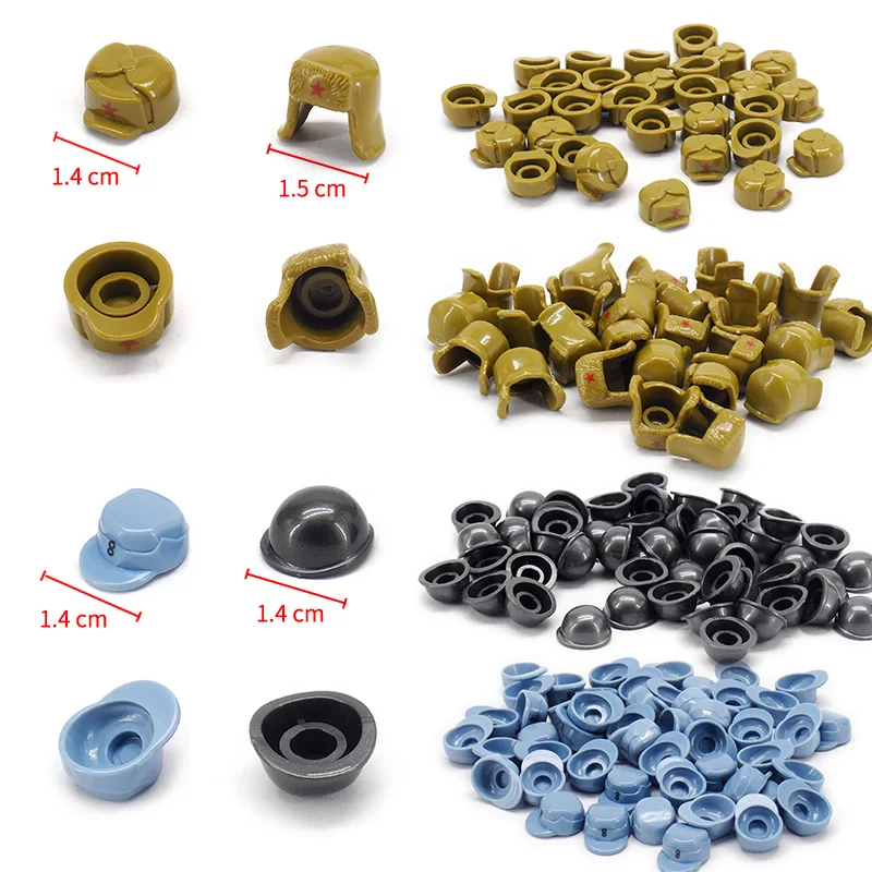 Шлем строительные блоки много военные мощные армейские фигурки страны мировая