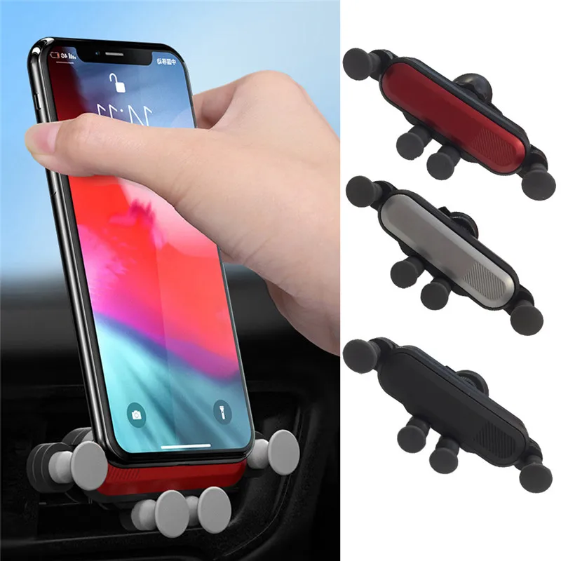Гравитационный Автомобильный держатель для телефона iphone X Xs Max Samsung S9