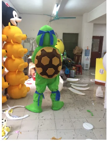 Костюмы-талисманы в виде черепахи унисекс мультяшная одежда косплей для