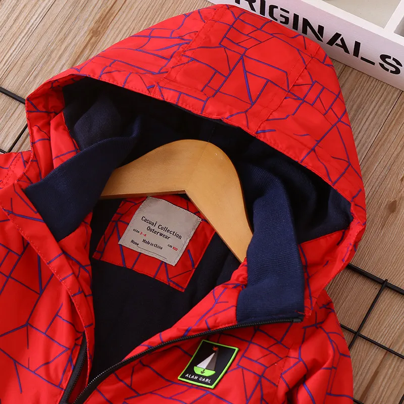 2019 г. Куртка для мальчиков верхняя одежда теплое флисовое пальто Детская