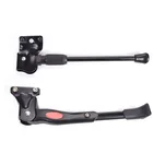 Регулируемая подставка для велосипеда из алюминиевого сплава, стальная устойчивая опора, боковая подставка, два отверстия, аксессуары для горных велосипедов