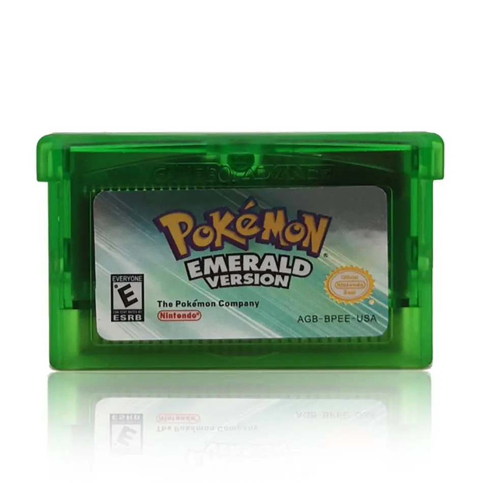 Cartucho de consola de Pok&eacute;mon NDSL, GB, GBC, GBM, GBA SP, juego cl&aacute;sico, versi&oacute;n colorida en ingl&eacute;s-3