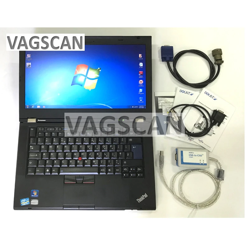 

T420 ноутбук для MTU диагностический комплект ADEC MTU 2,71 MEDC (USB-к-CAN)