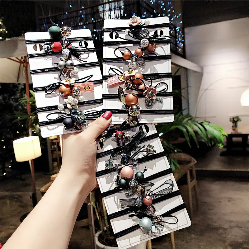 Набор резинок для волос женщин 6 шт./компл. |