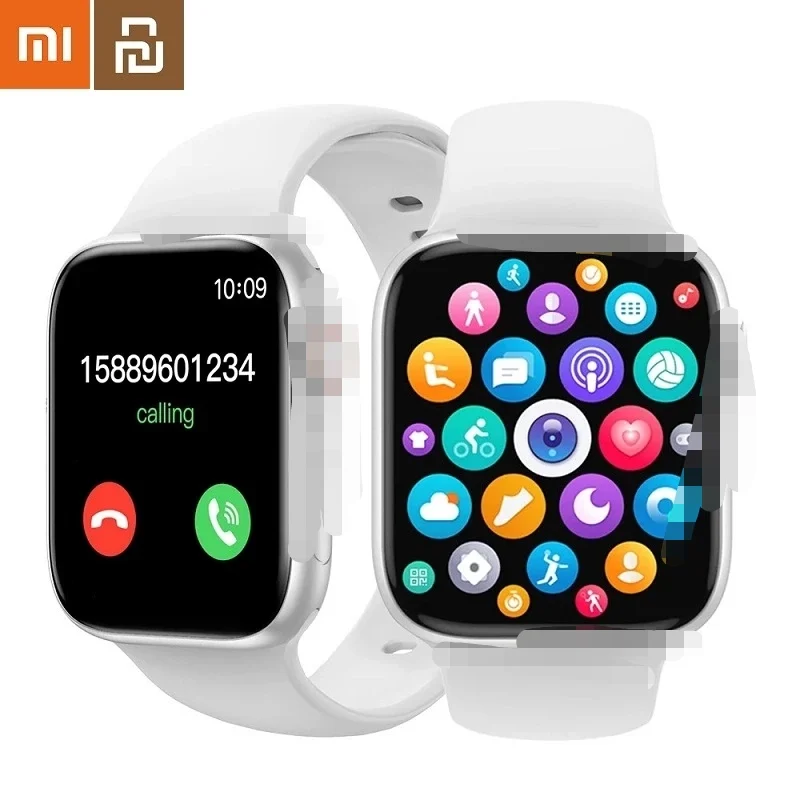 

New Xiaomi Youpin T800 Smart Watch 1.72'' Square Color Screen Smartwatch Women Men Bluetooth Call Full Touch Fitness Bracelet
