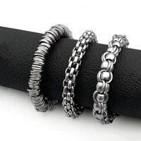 fashion new titanium steel stainless steel bracelet men and women all match jewelry hot sale