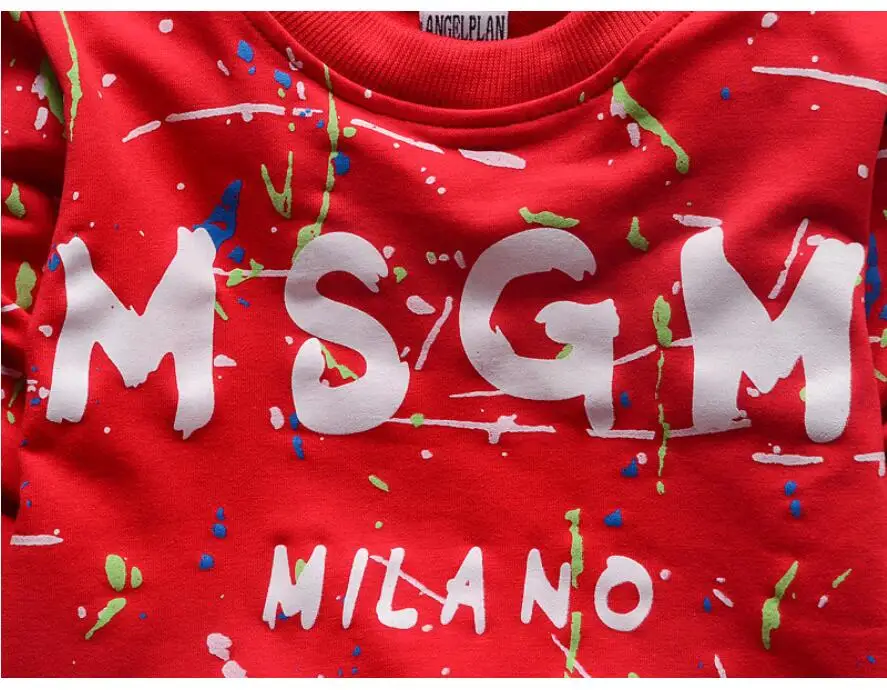 Autumn Winter Children Clothing Boy Girl Keep Warm Long Sleeve Sweaters+Pants Fashion Kids Clothes Sports Suit For Boys | Детская одежда