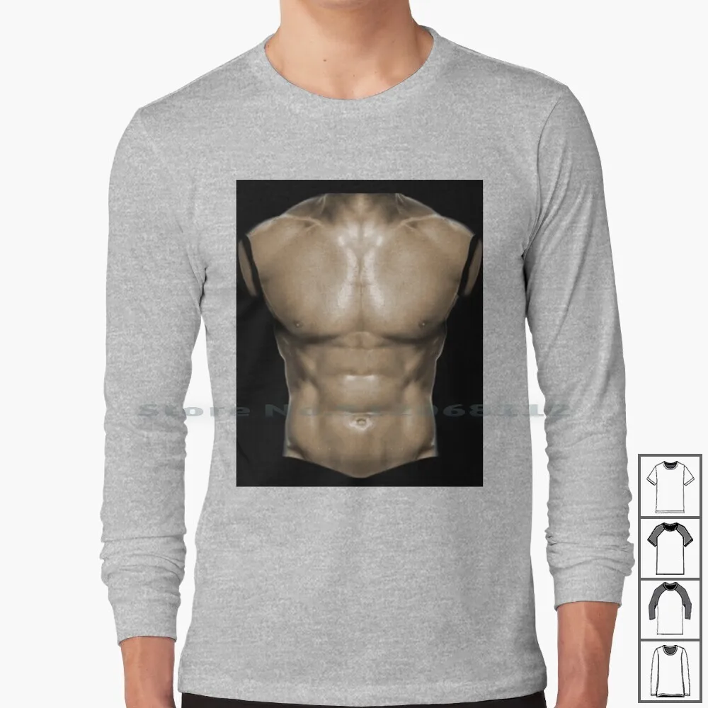 

Style Long Sleeve T Shirt Muscel Man Macho Cool Humor Fun Strong Power Style