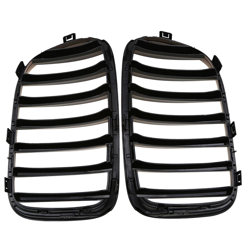 Передняя решетка posbay матовый черный бампер Центральная для почек грили BMW X3 F25