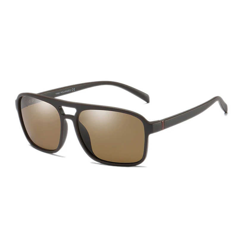 Солнцезащитные очки Мужские поляризационные брендовые дизайнерские винтажные