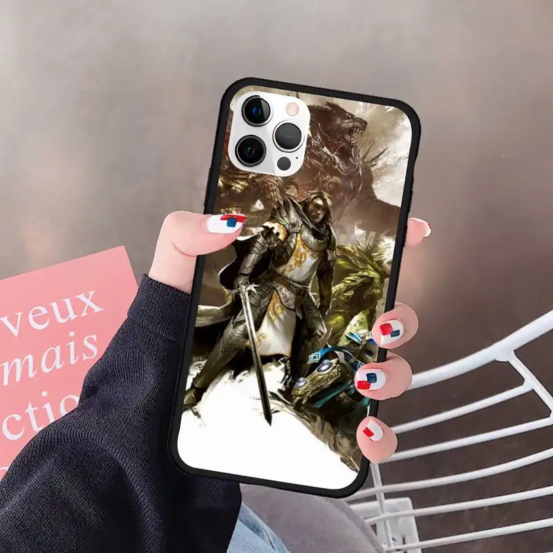 

Guild Wars 2 Phone Case Phone Cover Case for iphone 12 Mini SE 2020 5 5S 6 6S Plus 7 8 Plus X XR XS 11 Pro Max