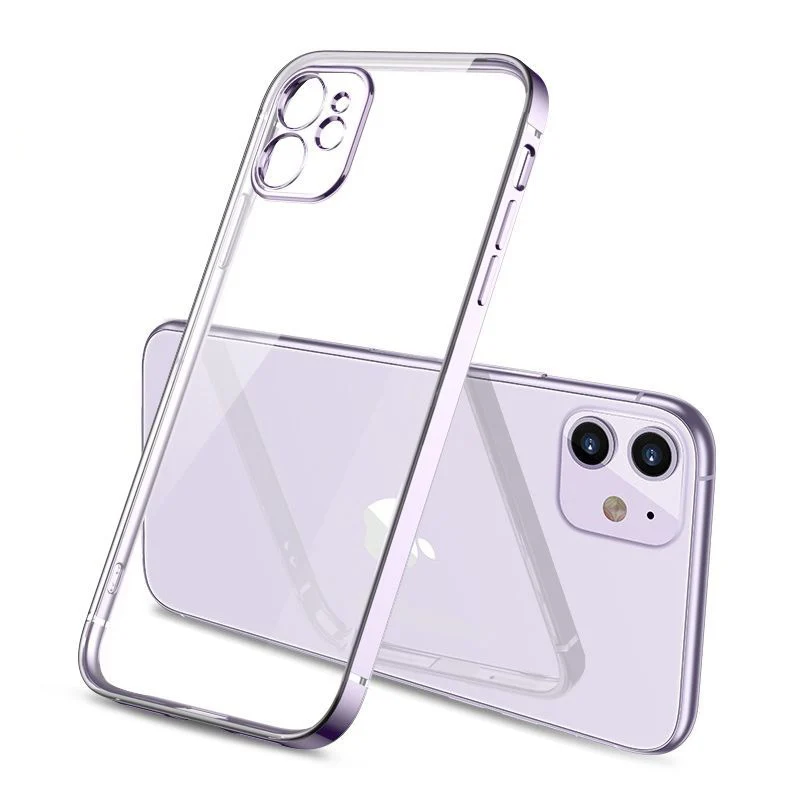 

Case for iPhone 11 / 11 Pro Max Ultrathin Mobile Phone Cover Like iPhone 12 Clear Camera Proteciton Coques Transparent Covers