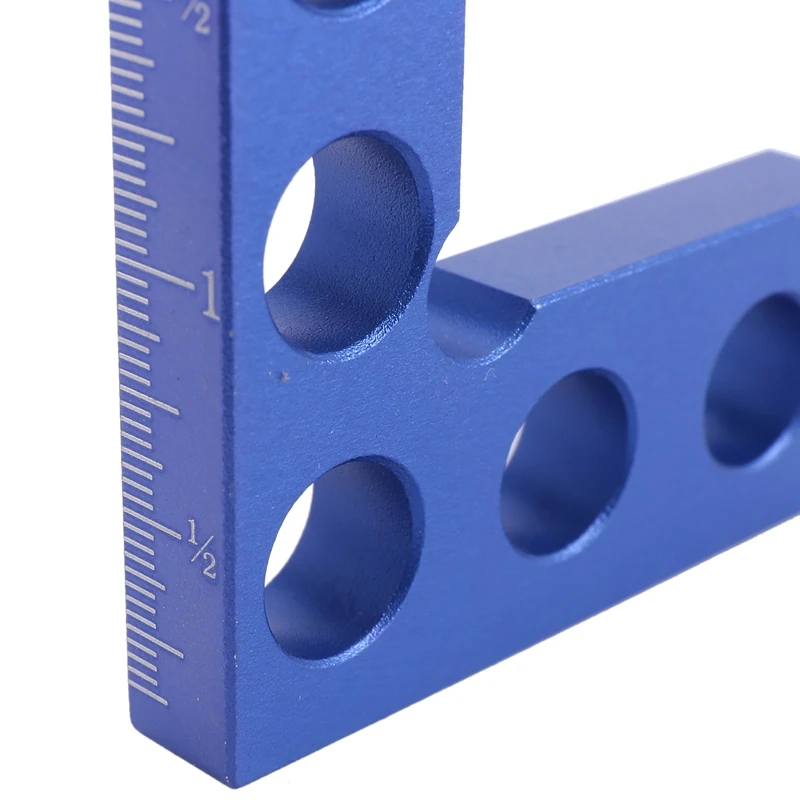 

90 Degree Ruler Squares,Aluminum Alloy Rectangular 90 Degree Positioning Ruler Woodworking Square Ruler