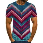 Мужская компрессионная футболка, с трехмерным принтом, с коротким рукавом, для косплея, 3D, 2020