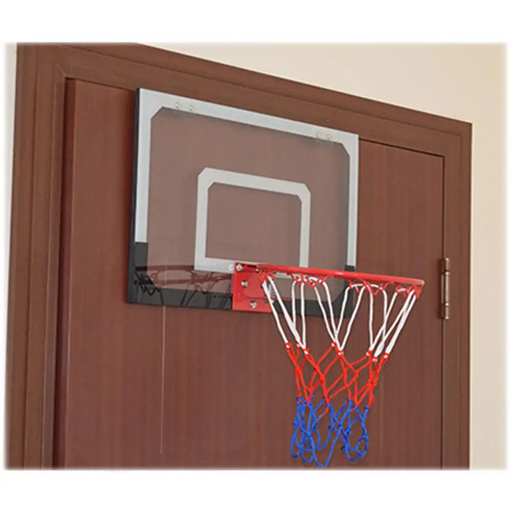 

Indoor Basketball Hoop Set Wall-mounted Easy to Install Premium Quality Basketball Hoop Set for Basketball Lovers Basketball