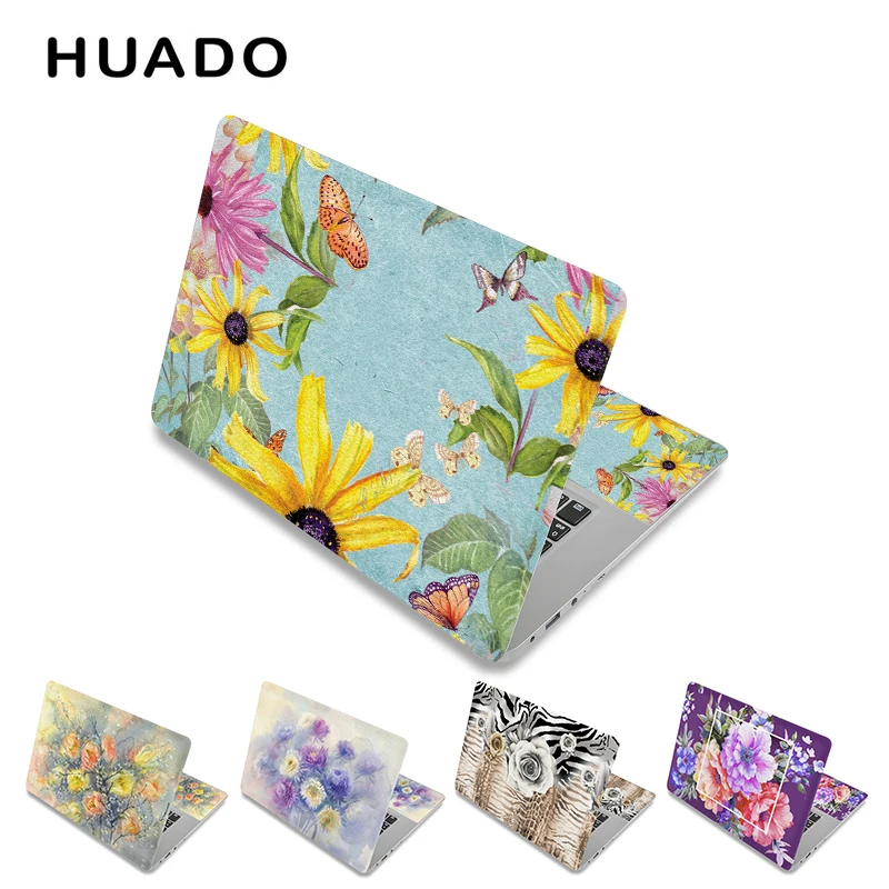

Цветок тетрадь кожи 15,6 "Ноутбук наклейка 13,3" 14 "17" компьютер поверхности чехол для Acer/Lenovo/Dell