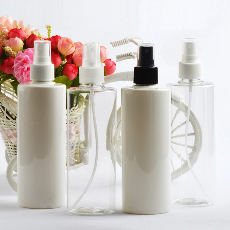 

20pcs 300ml Spray Empty Bottles For Perfumes,300cc PET white Container With Sprayer Pump Fine Mist Spray Bottle Cosmetic Packing