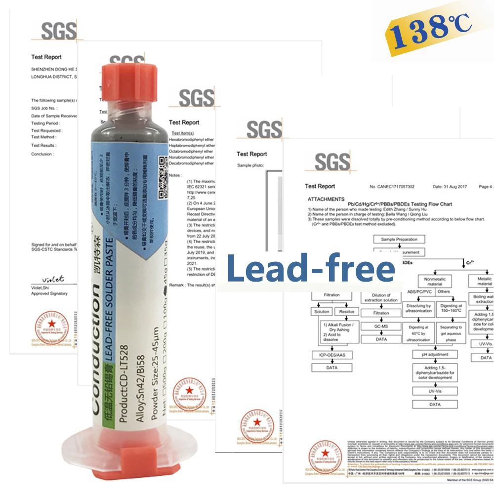 Шприц жидкий флюс бессвинцовая паяльная паста BGA сварочный инструмент