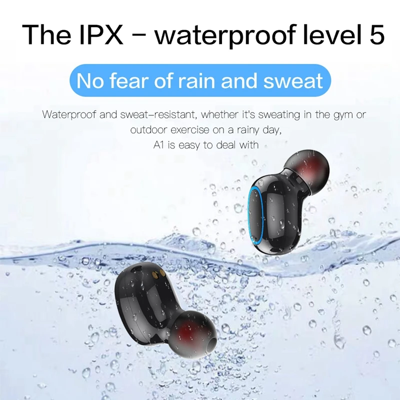 TWS 5 0 Bluetooth наушники беспроводные спортивные bluutooth стерео бас гарнитура |