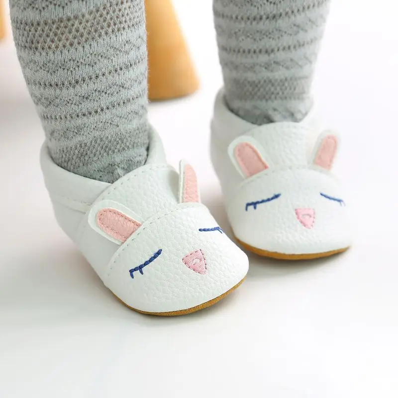 

Baby Boy Girl Shoes Breathable Cartoon Animal Pattern Anti-Slip Shoes Fashion Casual Sneakers Toddler Soft Soled First Walkers