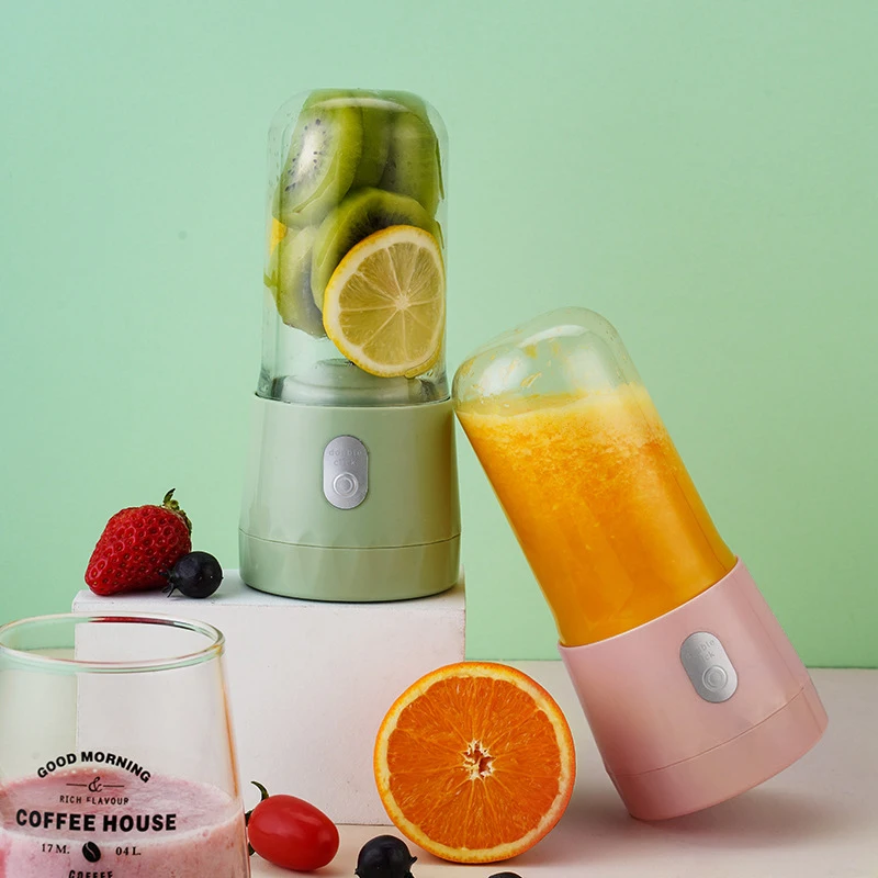 

Wireless Electric Blender Portable Juicer USB Rechargeable Fruit Mixer Handheld Smoothie Maker Food Processor Mini Juice Cup