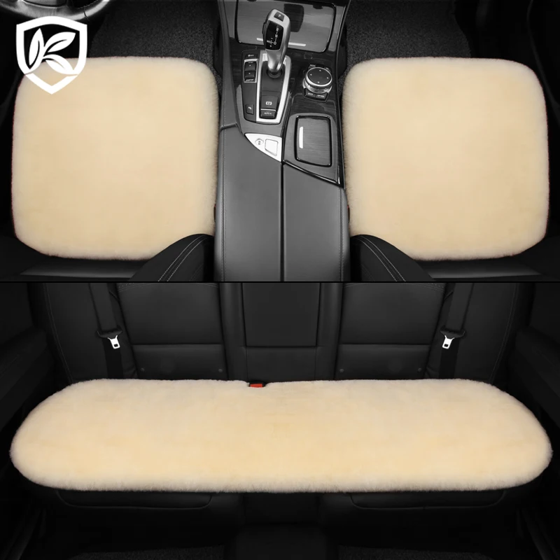 

Новый стиль, 1 комплект, автомобильная шерстяная подушка для сохранения тепла зимой, подушка, универсальный искусственный плюшевый чехол дл...