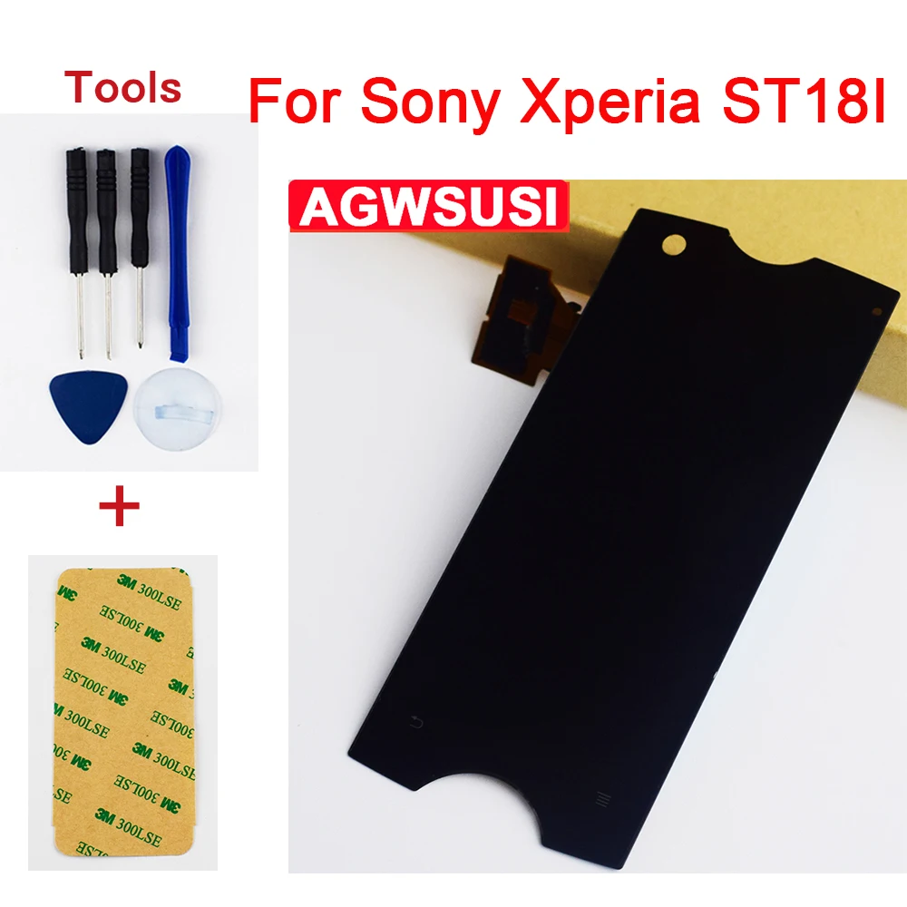 100% тестирование для Sony Ericsson Xperia Ray ST18I ST18 сенсорный экран дигитайзер сенсорное