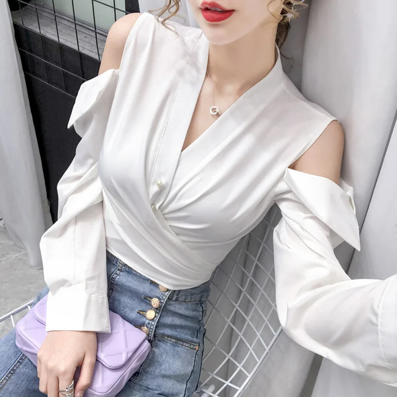 

L 2020 Korean-style WOMEN'S Wear New Style Waist Hugging-the-Shoulder Short