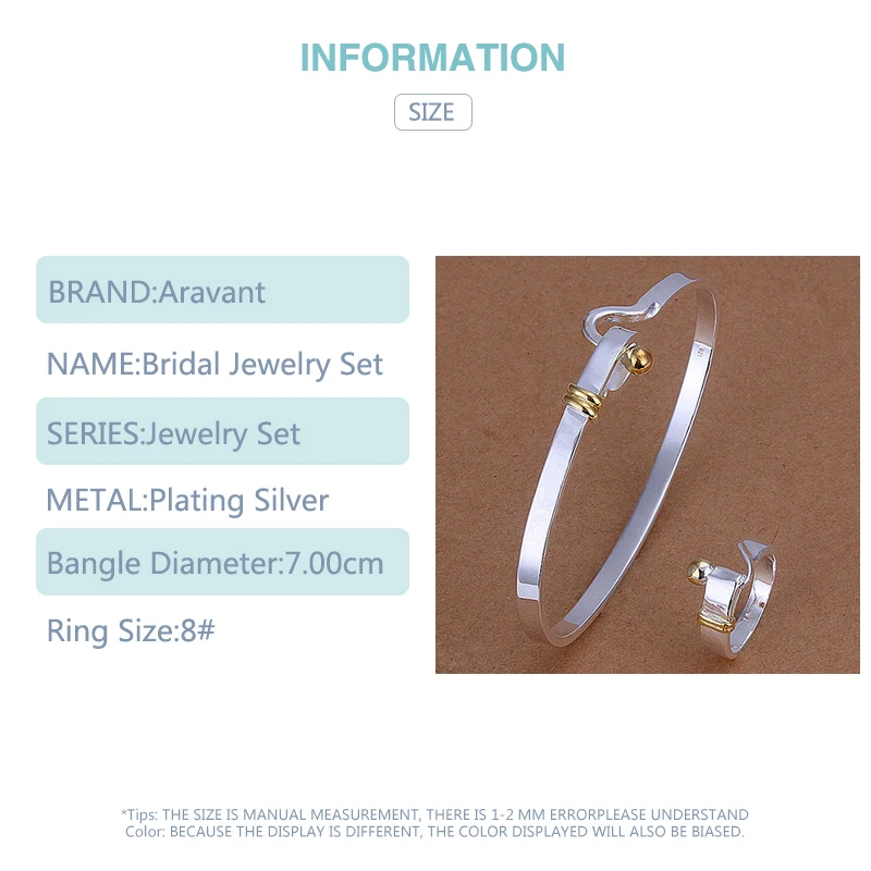 Новинка 2020 Свадебный комплект ювелирных изделий для невесты серебро 925 пробы