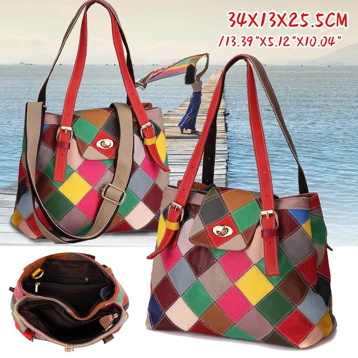 

Винтажные кожаные красочные роскошные сумки, женские сумки, дизайнерские сумки высокого качества, женские сумки на плечо для женщин 2020