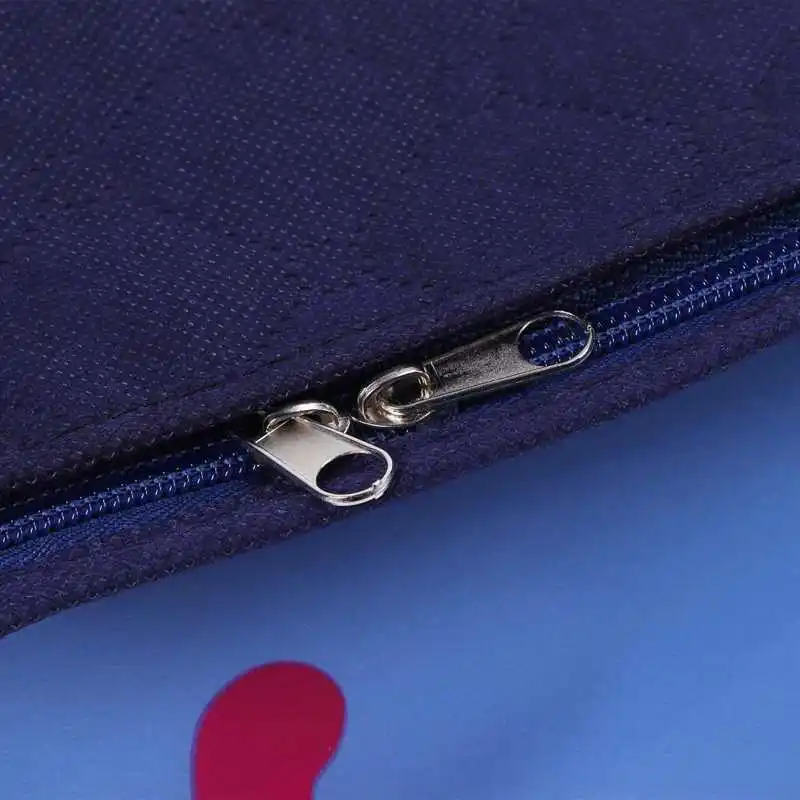 Корзина для хранения пыленепроницаемый органайзер ткани с ручкой одеял подушек |