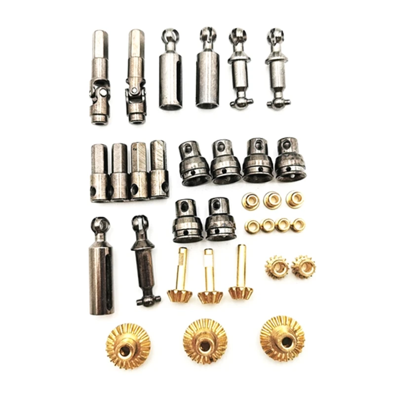 

RC Car Parts DIY Upgrade Assemble Accessories Kit for WPL 1/16 RC Model Car Military Truck Modified Parts
